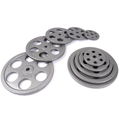 플러그피트니스 6홀 경량 주물 원판