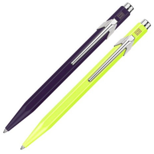 849 메탈 퍼플 옐로우 한정판 볼펜 1.0mm