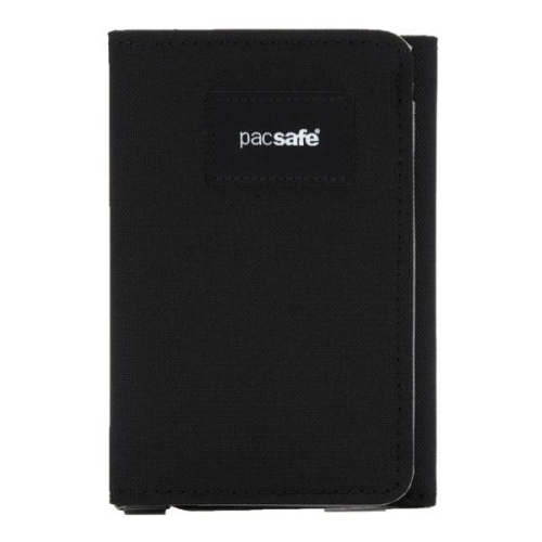 팩세이프 Pacsafe RFID 차단 safe 삼단 지갑 제트 블랙 월렛 450694