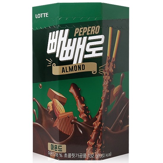 롯데제과 아몬드 빼빼로 132g (18개)