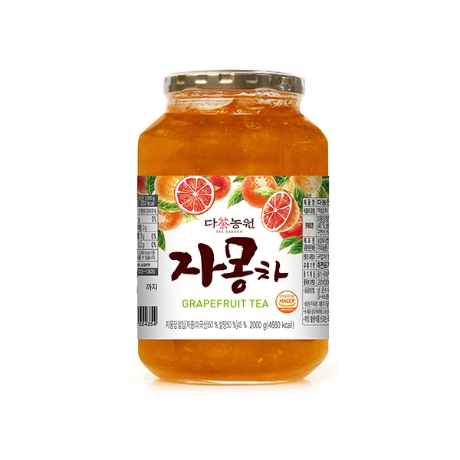 다농원 자몽차 2kg (1개)