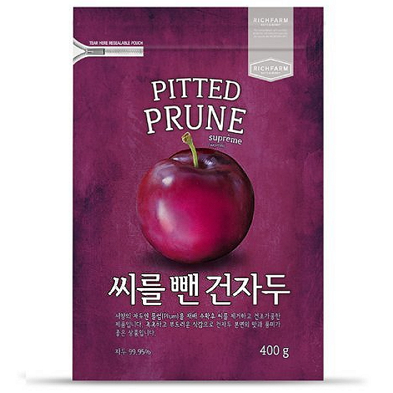 리치팜너트 씨를 뺀 건자두 400g