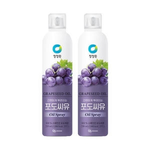 청정원 포도씨유 스프레이 250ml (2개)_이미지