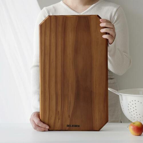 통원목 더블엣지 팔각 도마