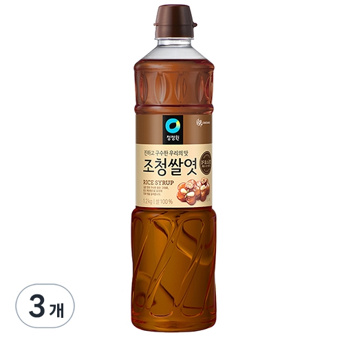 청정원 조청쌀엿 1.2kg (3개)_이미지