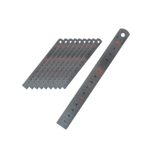 아이비스 1200 스테인리스스틸직자 15cm (10개)