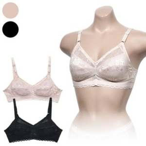보엠 화사한 누디 A컵 레이스 부직포 노와이어 WD80025_이미지