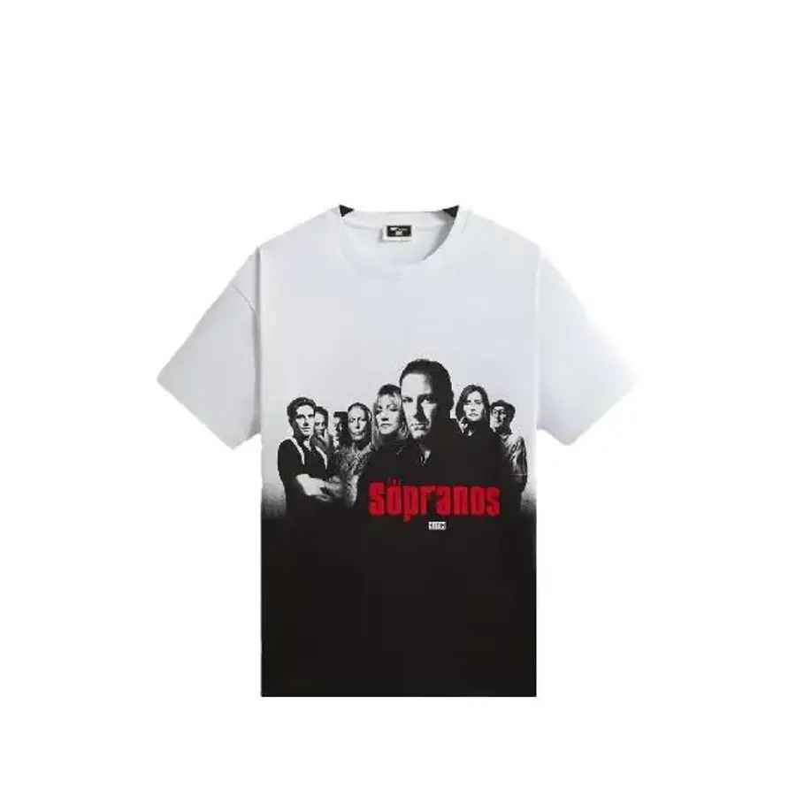 옹브레 KITH 소프라노스 포스터 티셔츠 KHM034645101 T