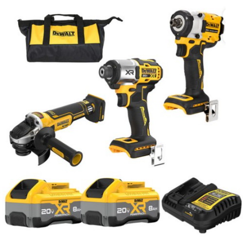 디월트 DCK345 충전 콤보세트 (파워스택 8.0Ah, 배터리 2개)_이미지