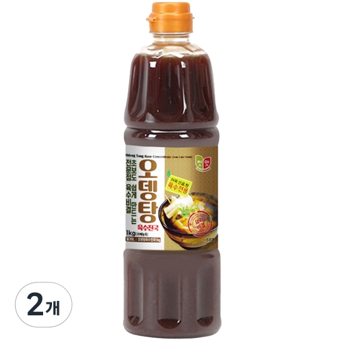 첫맛 오뎅탕 육수진국 1kg (2개)_이미지