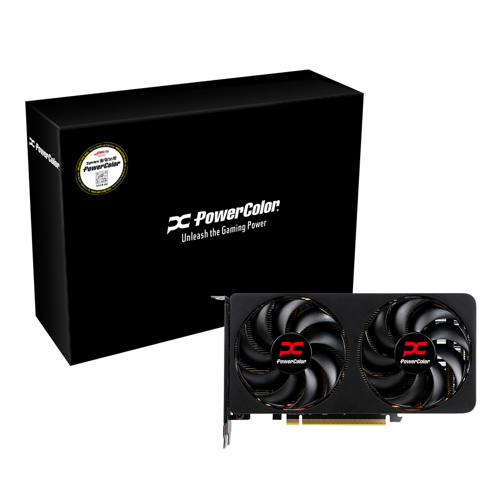 PowerColor <b>라데온</b> RX 9060 Reaper D6 8GB 대원씨티에스