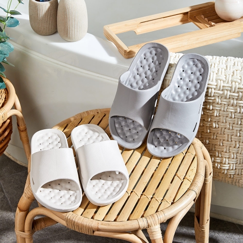 모던하우스 WOW EVA 아이보리 + 그레이 욕실화