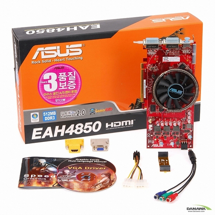 ASUS �󵥿� HD 4850 512MB VF9