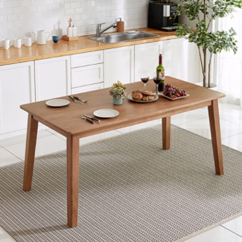 엠하우스 메르헨 원목 식탁 1600 (의자별도)_이미지