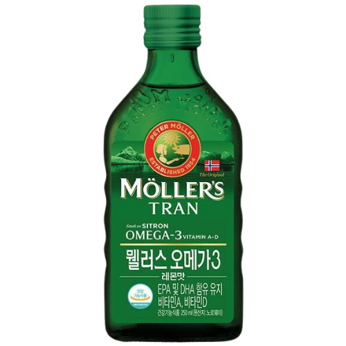 에치와이(HY) 뭴러스 오메가3 레몬맛 250ml (1개)_이미지