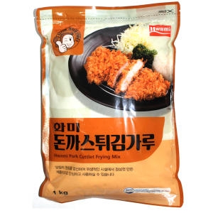 화미 돈까스 튀김가루 1kg (15개)_이미지