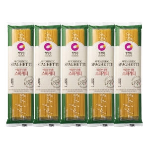 대상 청정원 스파게티면 500g (5개)_이미지