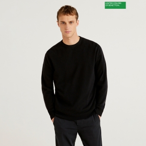 베네통 패플 Basic simple knit 3S_1002U1G34_이미지