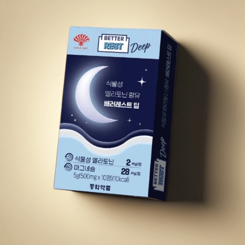 동화약품 식물성 멜라토닌 함유 배러레스트 딥 10정 (1개)