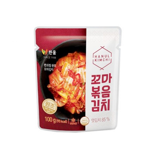 한울식품 꼬마 볶음김치 100g (50개)