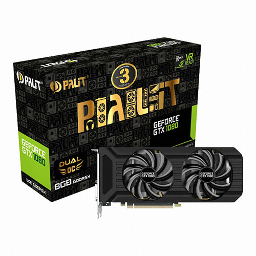 PALIT 지포스 GTX1080 DUAL OC D5X 8GB_이미지