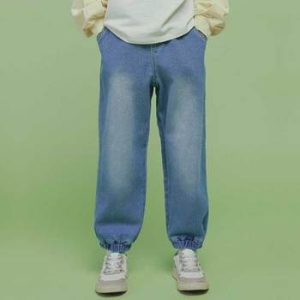 아이러브제이 J858_비싼바지 데님 조거핏 JVSPT47_이미지