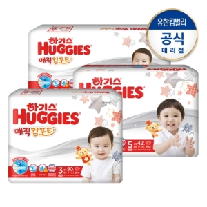 유한킴벌리 하기스 2020 매직 컴포트 밴드형 3단계-공용 (180매)