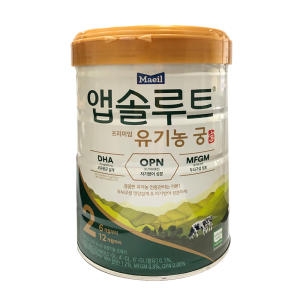 매일유업 2021 앱솔루트 프리미엄 유기농 궁 2단계 800g이미지입니다. 누르면 해당 게시물로 새창이동합니다.