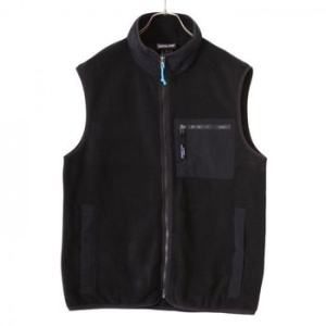파타고니아 Mens Synchilla Fleece Vest 23011-BLK 맨즈 신칠라 플리스 베스트
