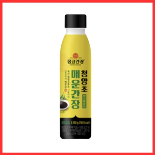 몽고식품 청양초 매운간장 약간매운맛 330g (5개)_이미지
