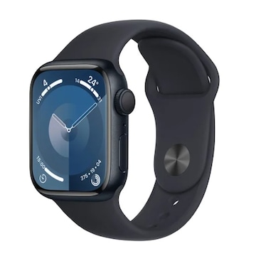 APPLE 워치 시리즈9 41mm 미드나이트 알루미늄 중고 (스포츠밴드, 해외구매)