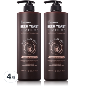 닥터방기원 맥주효모 샴푸 1000ml (4개)