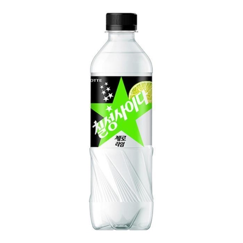 롯데칠성음료 칠성사이다 제로 라임 500ml (12개)