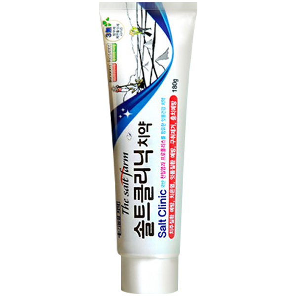 주원염전 솔트클리닉 치약 180g (6개)_이미지