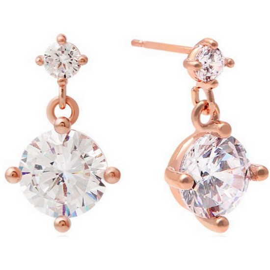 미니아트 14K 골드핀 투웨이 드롭 귀걸이 RS265