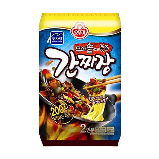 오뚜기 무쇠솥에 볶은 간짜장 2인분 610g (1개)_이미지