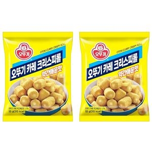 오뚜기 카레 크리스피롤 약간매운맛 55g (2개)