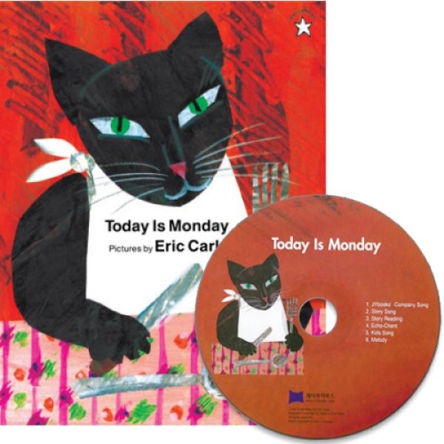 노부영 Today Is Monday Boardbook + CD_이미지