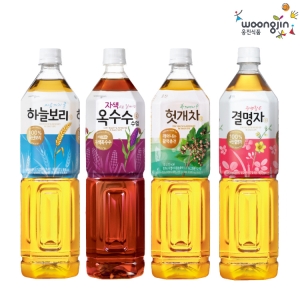 식품 차음료 1.5L 4펫 하늘보리/옥수수수염/결명자차/헛개차