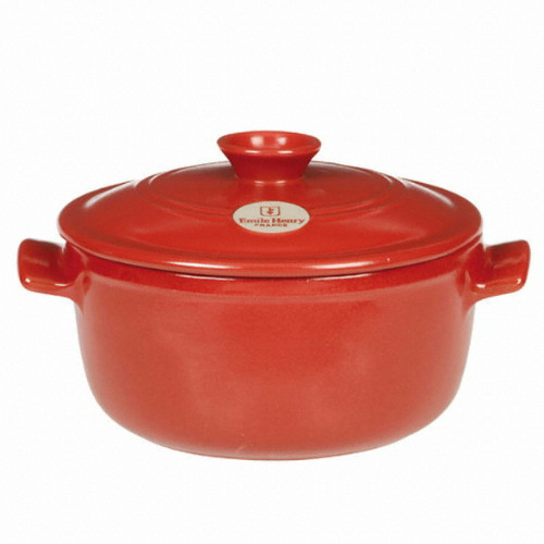 에밀앙리 HR 세라믹 양수냄비 레드