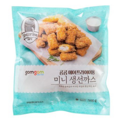 곰곰 에어프라이어용 미니 생선까스 500g (5개)