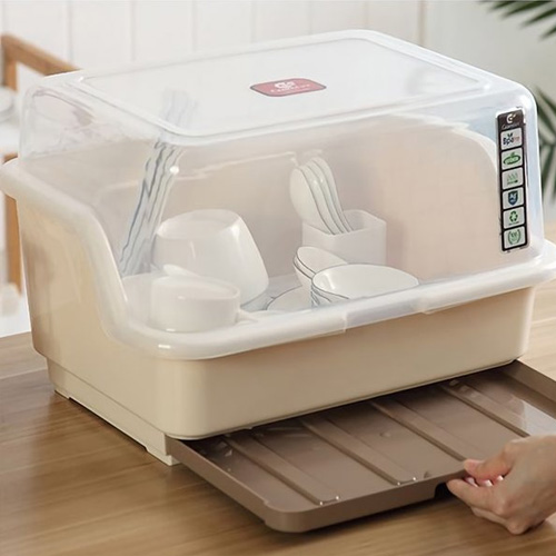 원프라이스 서랍형 물받침 식기건조대