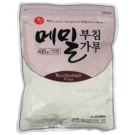 해가원푸드 햇살나래 메밀 부침가루 400g (1개)_이미지
