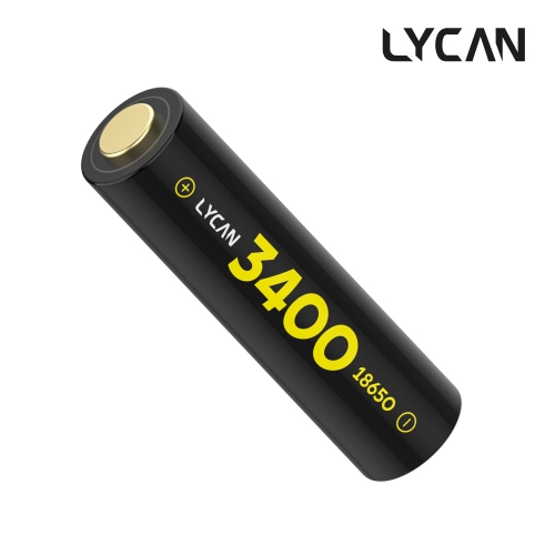 라이칸 18650 리튬이온 배터리 3400 KC인증 보호회로 3.7V 대용량 고방전 충전용 충전지_이미지