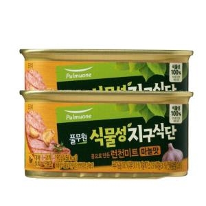 풀무원 식물성 지구식단 마늘맛 런천미트 190g (2개)_이미지