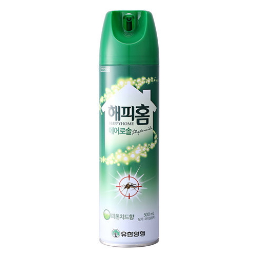 해피홈 ㅤ에어로솔 유성 피톤치드향 500ml (1개)_이미지