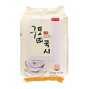 구포 더 국시 소면 3kg 1개 국수