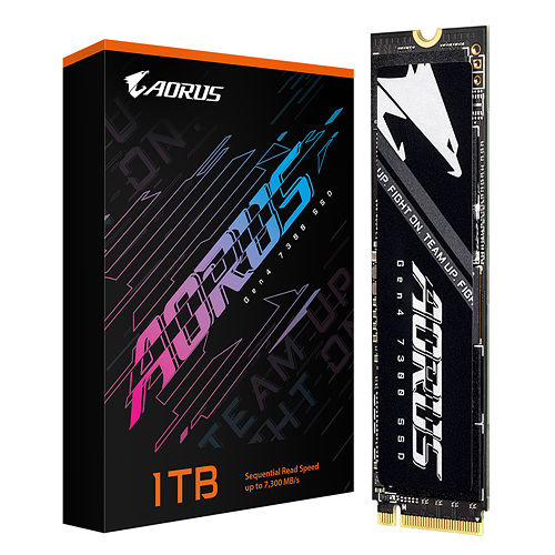 GIGABYTE AORUS Gen4 7300 V2 M.2 NVMe �Ǿ���Ʈ