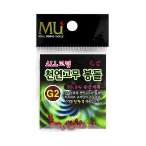  뮤 고무순정봉돌