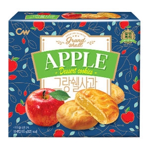 청우 그랑쉘 사과 195g 1개